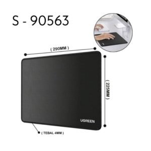 Mousepad UGreen 90563 Classic S Anti Slip 290x225x4mm - 90563 - BLACK